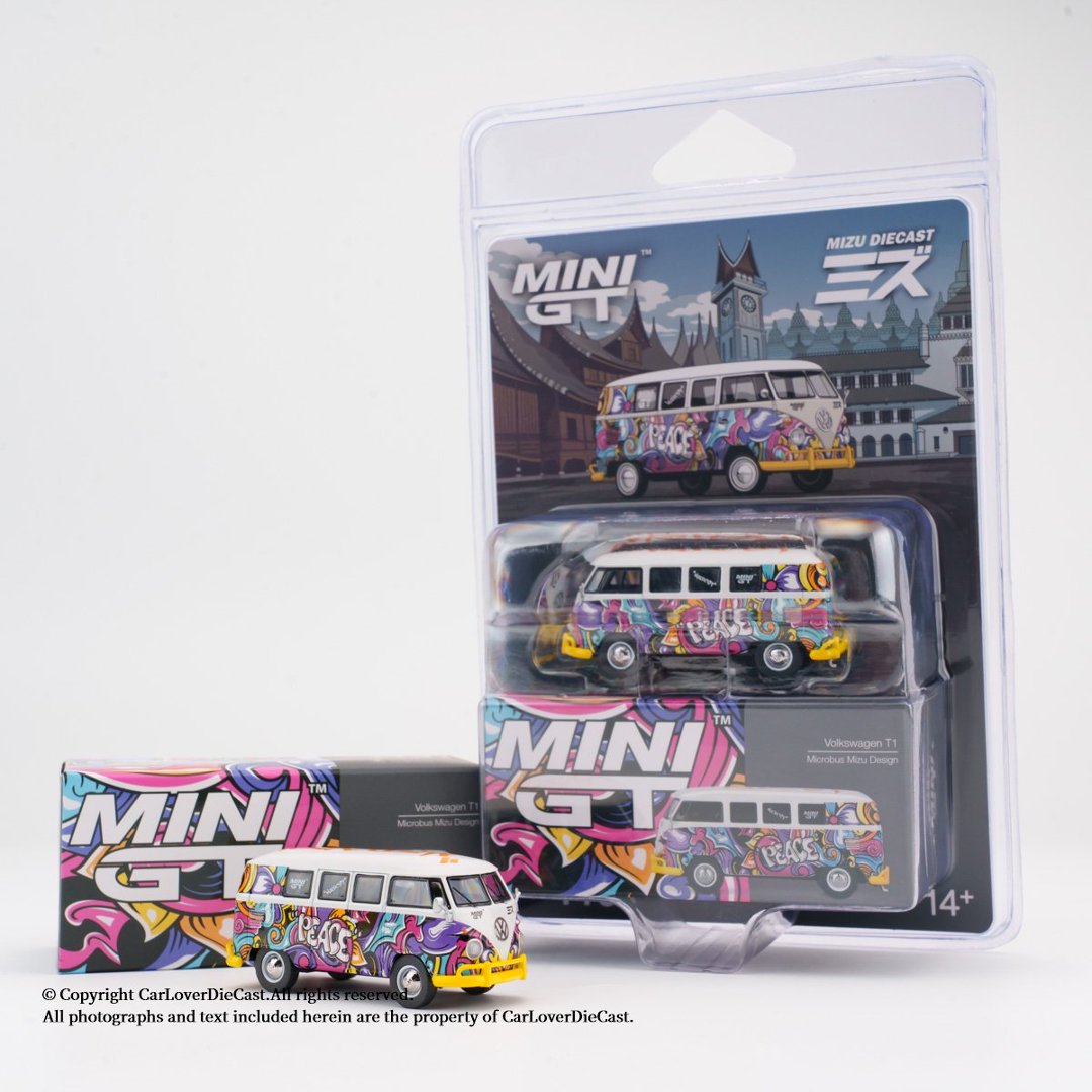 Kids Y Toys - MINIGT 1:64 Volkswagen T1 Microbus Design