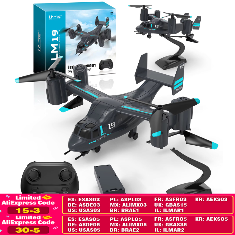 Kids Toys Under $10 - LM19 Elicottero telecomandato Drone 480P Fotocamera