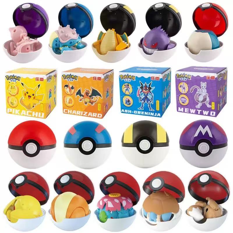 Kids Toys Under 100 - Set di Pokeball Anime Pokémon con