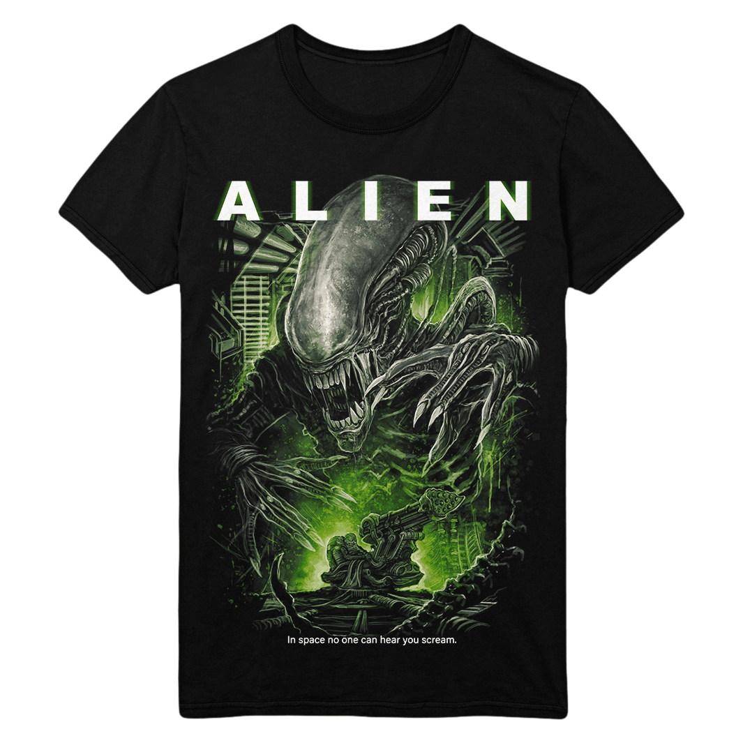 Xenomorph Kids Toys - T-shirt Alien Estate 2026 per Famiglia,