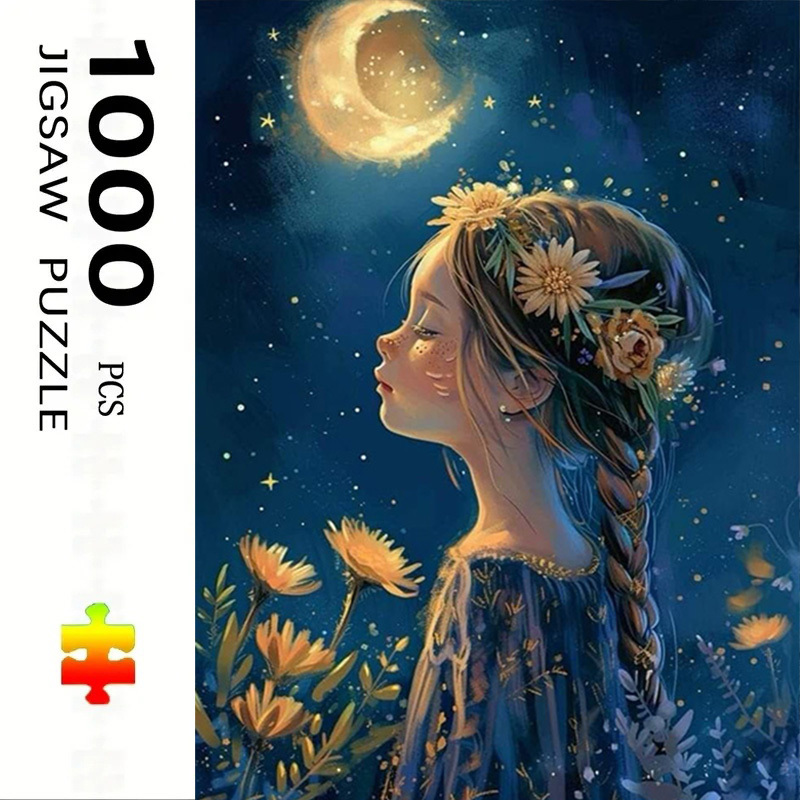Kids Toys Under 1000 - Puzzle da 500/1000 pezzi Ragazza sotto