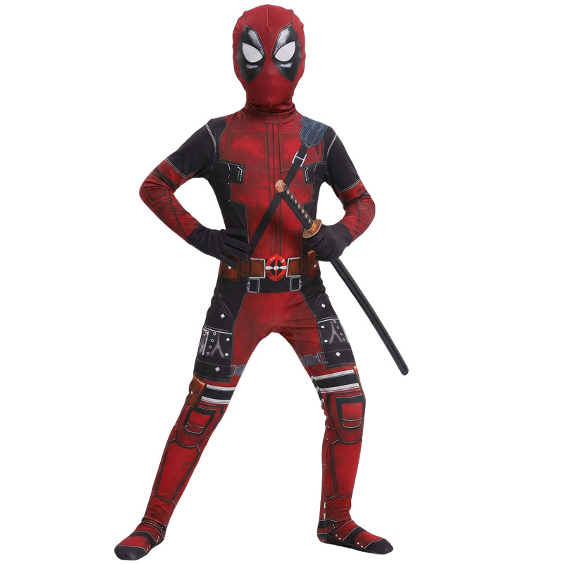 Kids Toys Bag - Costume da Deadpool per Bambini 3-12
