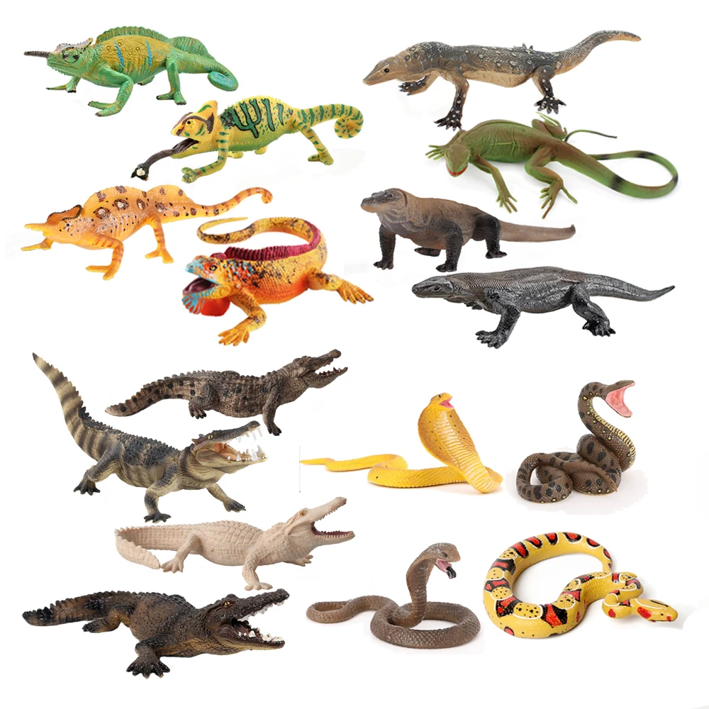 Kids Toys Under $10 - Modellino in Plastica di Camaleonte, Figurina