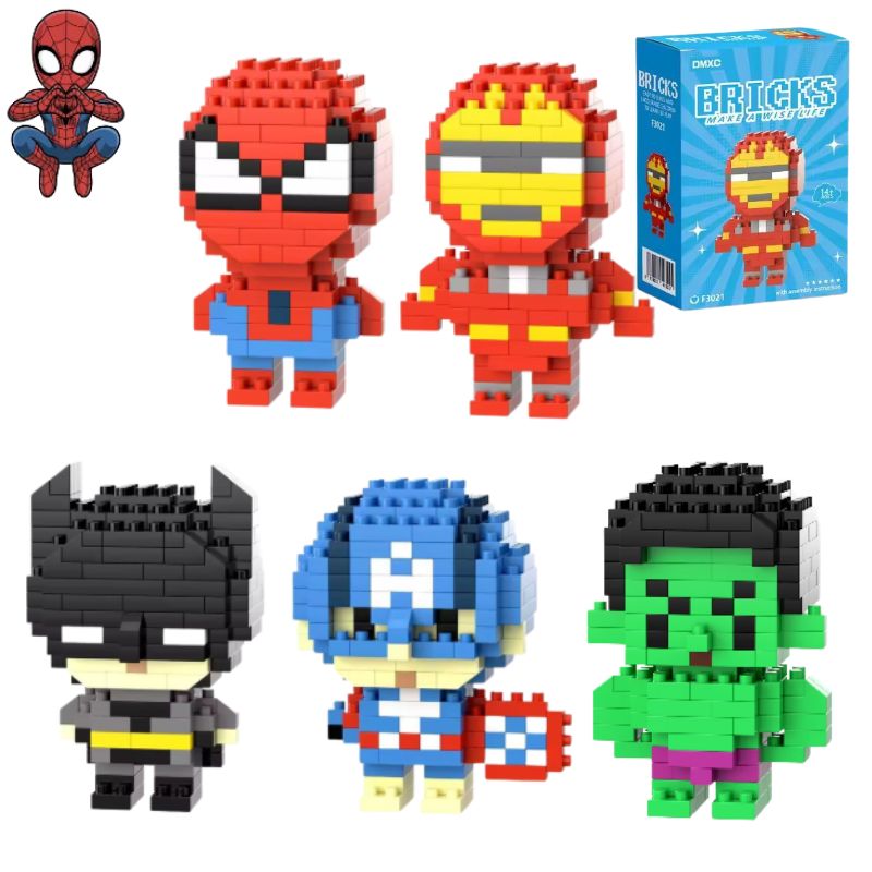 Kids Toys Bag - BANDAI Marvel Spider-Man Deadpool & Venom