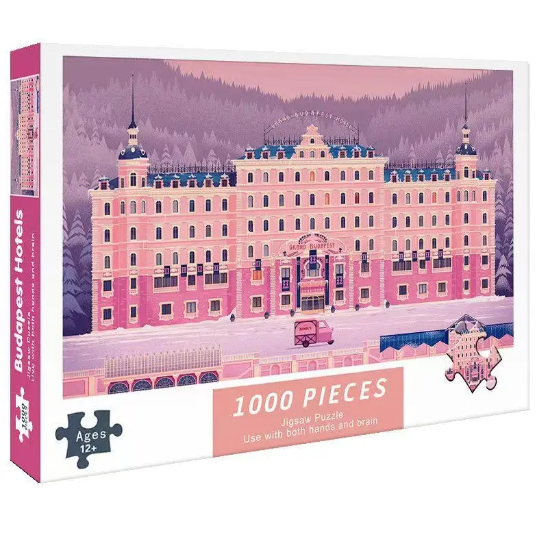 Kids Toys Under 1000 - Adulto 1000 pezzi Puzzle Budapest Hotel
