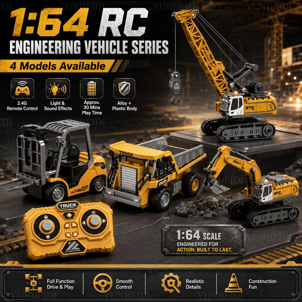 Kids Toys Under $10 - Mini Auto Telecomandata in Lega 1:64,