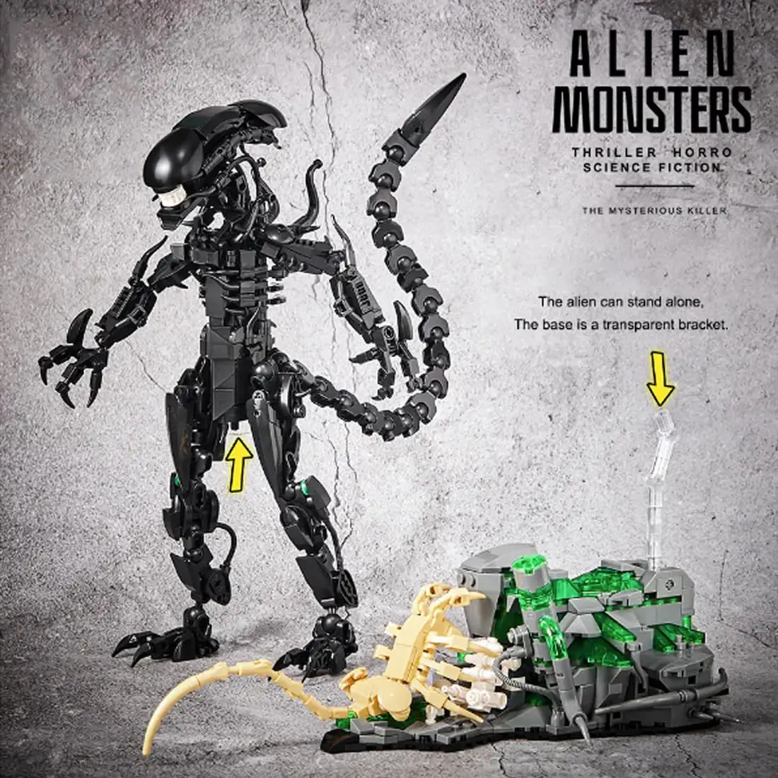 MOC 7048 Alien Monsters Buildi - Xenomorph Kids Toys recensione e prezzo