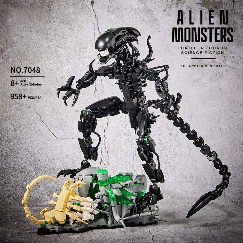 MOC 7048 Alien Monsters Buildi - Xenomorph Kids Toys recensione e prezzo