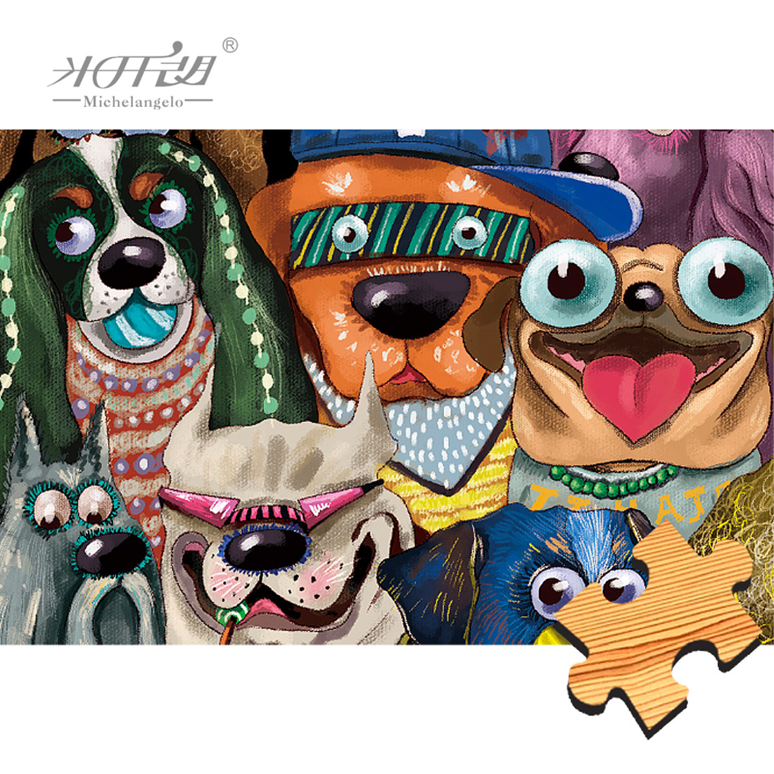 Michelangelo Puzzle in legno 5 - Kids Toys Under 1000 recensione e prezzo