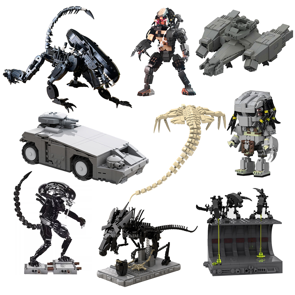 MOC Aliened Monster Building B - Xenomorph Kids Toys recensione e prezzo